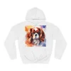 Cavalier King Charles Spaniel Dog Cute Watercolour Hoodie