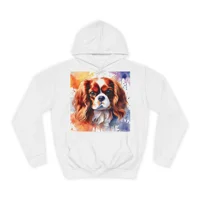Cavalier King Charles Spaniel Dog Cute Watercolour Hoodie