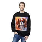 Cavalier King Charles Spaniel Dog Cute Watercolour Sweatshirt