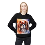 Cavalier King Charles Spaniel Dog Cute Watercolour Sweatshirt