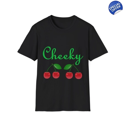 Cheeky Cherries Fruit Summer T-Shirt Cheeky Cherries Fruit Summer T-Shirt