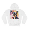 Chihuahua Black Dog Cute Watercolour Hoodie