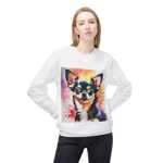 Chihuahua Black Dog Cute Watercolour Sweatshirt