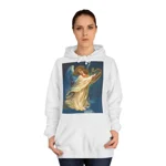 Christmas Angel and Gold Harp Hoodie