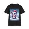 Christmas Candy Cane Penguin T-Shirt
