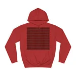 Christmas Dark Red Plaid Tartan Pattern Hoodie