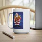 Christmas Eve Santa Claus Gift Delivery Coffee Mug