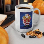 Christmas Eve Santa Claus Gift Delivery Coffee Mug