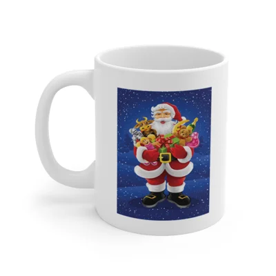 Christmas Eve Santa Claus Gift Delivery Coffee Mug