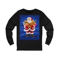 Christmas Eve Santa Claus Gift Delivery Long Sleeve T-Shirt