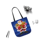 Christmas Eve Santa Claus Gift Delivery Shoulder Tote Bag