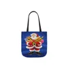 Christmas Eve Santa Claus Gift Delivery Shoulder Tote Bag