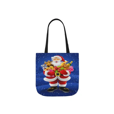 Christmas Eve Santa Claus Gift Delivery Shoulder Tote Bag