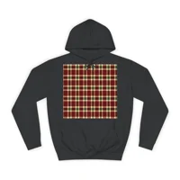 Christmas Red And Green Plaid Tartan Pattern Hoodie