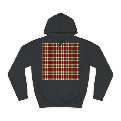 Christmas Red And Green Plaid Tartan Pattern Hoodie