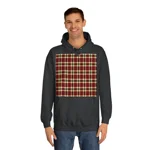 Christmas Red And Green Plaid Tartan Pattern Hoodie