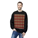 Christmas Red And Green Plaid Tartan Pattern Sweatshirt