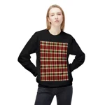 Christmas Red And Green Plaid Tartan Pattern Sweatshirt