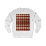 Christmas Red And Green Plaid Tartan Pattern Sweatshirt