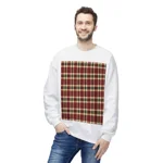 Christmas Red And Green Plaid Tartan Pattern Sweatshirt