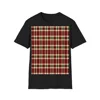 Christmas Red And Green Plaid Tartan Pattern T-Shirt
