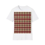 Christmas Red And Green Plaid Tartan Pattern T-Shirt