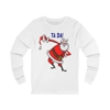 Christmas Santa Claus Bowing Ta Da Long Sleeve T-Shirt