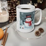 Christmas Snowman Winter Wonderland Coffee Mug