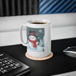 Christmas Snowman Winter Wonderland Coffee Mug