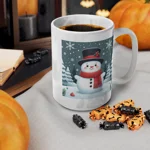 Christmas Snowman Winter Wonderland Coffee Mug