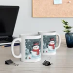 Christmas Snowman Winter Wonderland Coffee Mug
