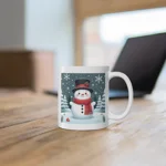 Christmas Snowman Winter Wonderland Coffee Mug