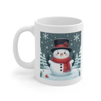Christmas Snowman Winter Wonderland Coffee Mug