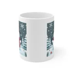 Christmas Snowman Winter Wonderland Coffee Mug