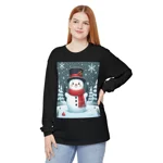 Christmas Snowman Winter Wonderland long Sleeve T-Shirt