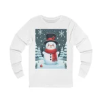 Christmas Snowman Winter Wonderland long Sleeve T-Shirt
