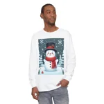 Christmas Snowman Winter Wonderland long Sleeve T-Shirt