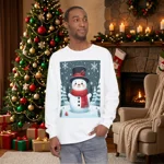 Christmas Snowman Winter Wonderland long Sleeve T-Shirt