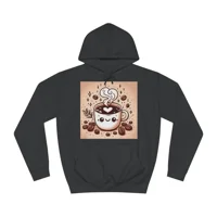Coffee Lover Bean Cute Cartoon Hoodie