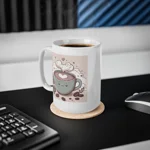 Coffee Love Christmas Cute Cartoon Coffee Mug