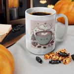 Coffee Love Christmas Cute Cartoon Coffee Mug