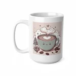 Coffee Love Christmas Cute Cartoon Coffee Mug