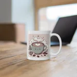 Coffee Love Christmas Cute Cartoon Coffee Mug