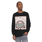 Coffee Love Christmas Cute Cartoon Long Sleeve T-Shirt