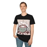 Coffee Love Christmas Cute Cartoon T-Shirt