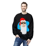 Cool Christmas Santa Claus In Sunglasses Sweatshirt Cool Christmas Santa Claus In Sunglasses Sweatshirt