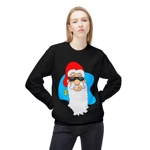 Cool Christmas Santa Claus In Sunglasses Sweatshirt Cool Christmas Santa Claus In Sunglasses Sweatshirt