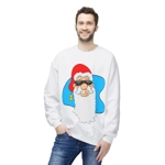 Cool Christmas Santa Claus In Sunglasses Sweatshirt Cool Christmas Santa Claus In Sunglasses Sweatshirt