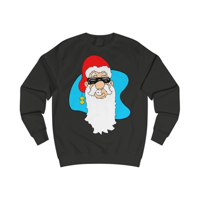 Cool Christmas Santa Claus In Sunglasses Sweatshirt Cool Christmas Santa Claus In Sunglasses Sweatshirt