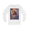 Cosmic Angel Portrait Long Sleeve T-Shirt